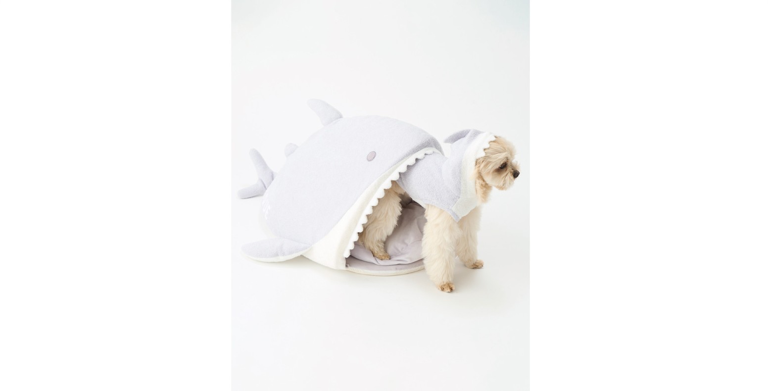 gelato pique（ジェラートピケ）【CAT&DOG】【販路限定商品】スムーズィーシャークハウス