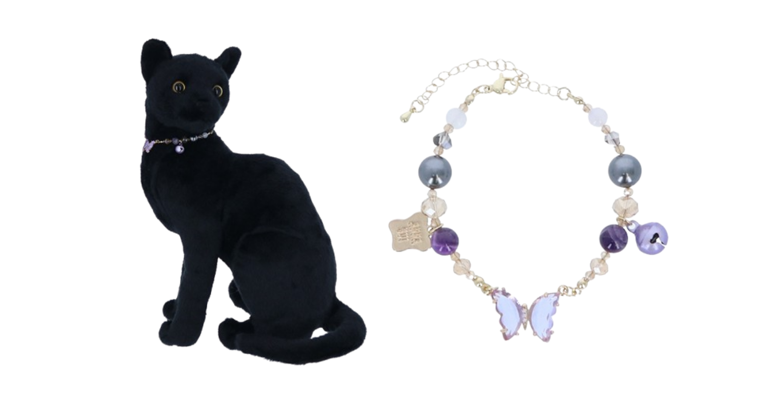 ANNA SUI(アナスイ)猫用バタフライネックレス