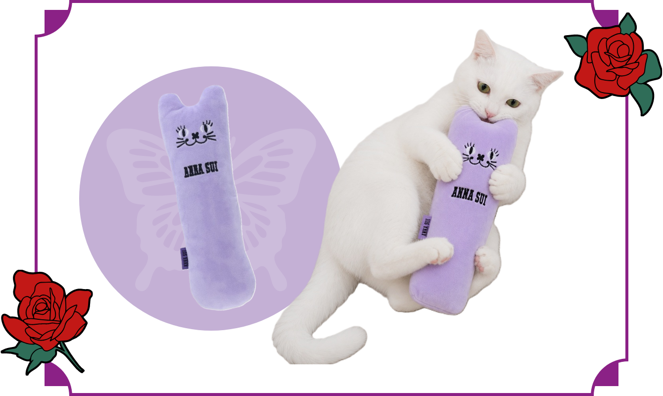 ANNA SUI（アナスイ） キャットニップ入りけりぬいピロー