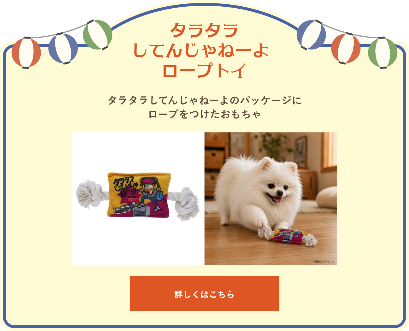 タラタラしてんじゃね～よ ロープトイ