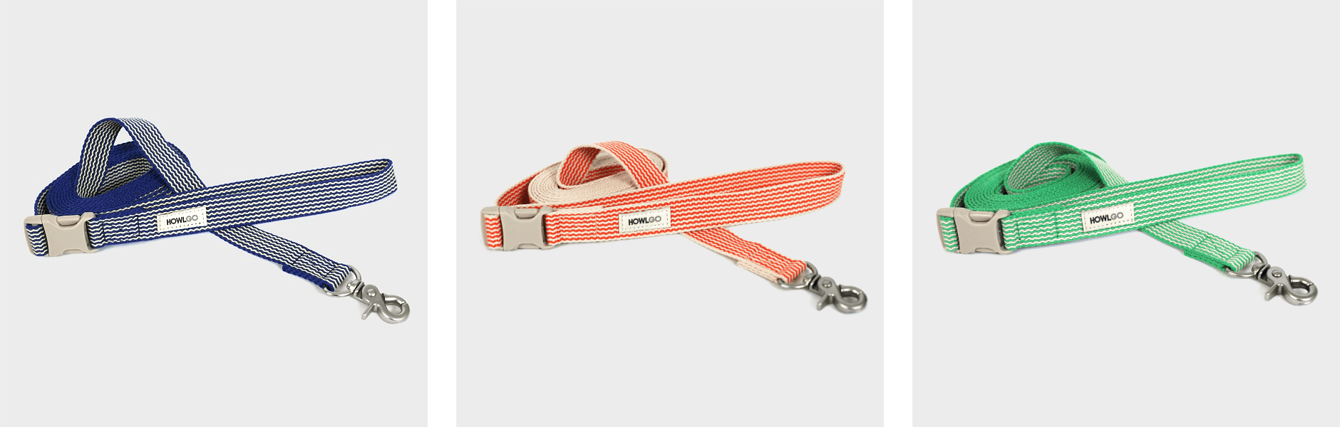 HOWLGO BASIC ADJUSTABLE LEASH｜全3色