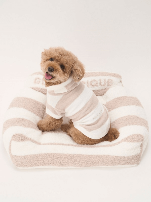 gelato pique（ジェラートピケ）【CAT&DOG】【販路限定商品】ジェラートソファ型ベッド｜全3色