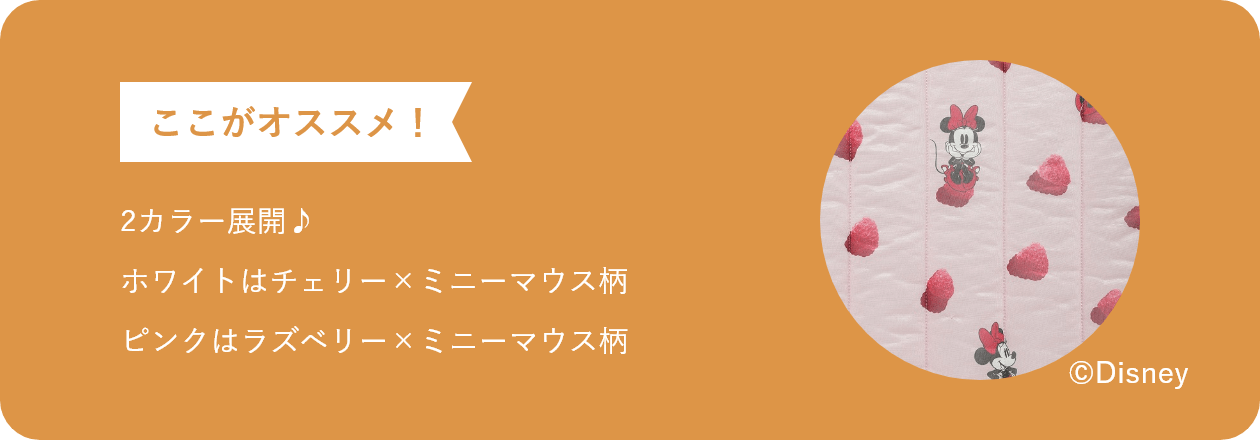 ここがオススメ 2カラー展開♪