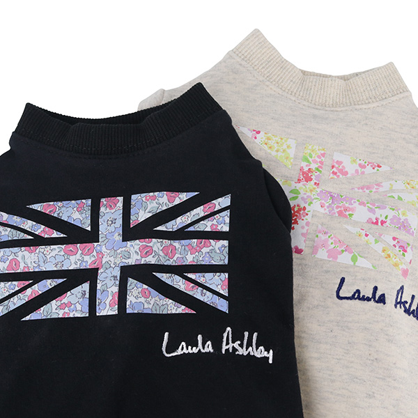 LAURA ASHLEY（ローラアシュレイ）ユニオンプリント スウェット
