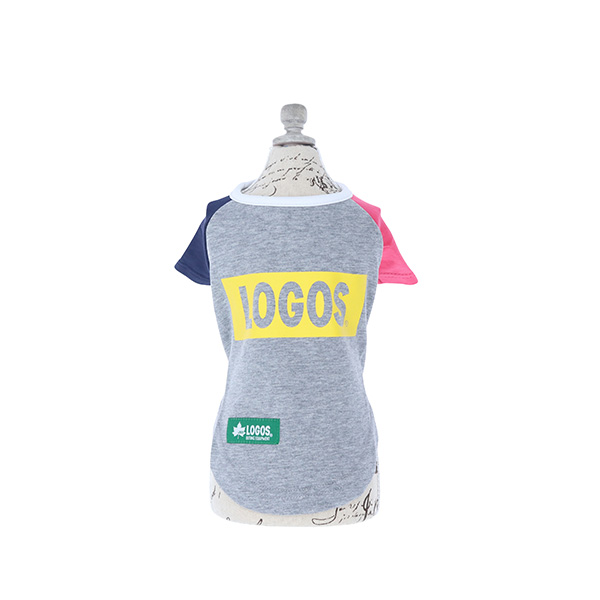 2021秋冬 LOGOS（ ロゴス）ボックス ロゴ Ｔシャツ | 犬服・ドックウェアCalulu(カルル)