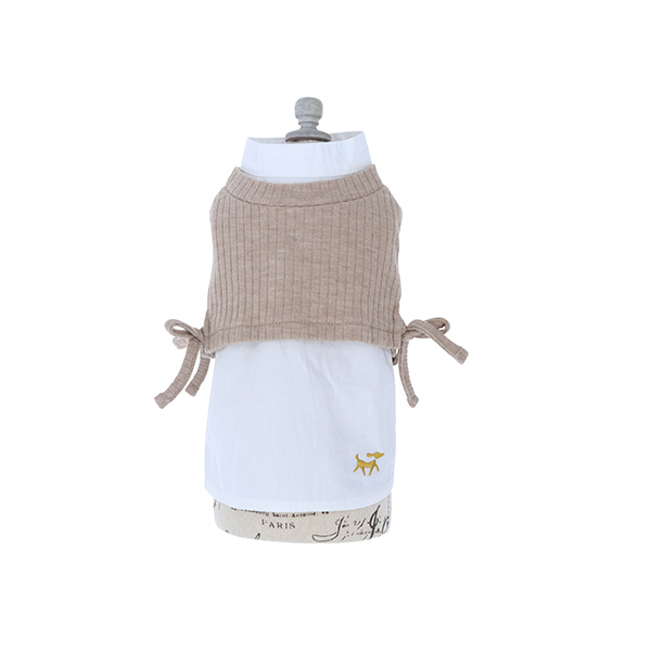 2021秋冬 ROPE PICNIC（ロペピクニック）ベストレイヤード風ワンピース