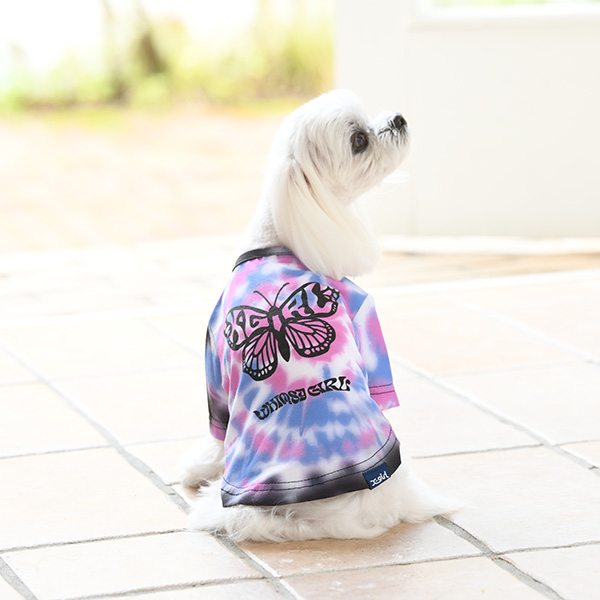 X-girl（エックスガール）バタフライ Ｔシャツ  ※ピンクのみ