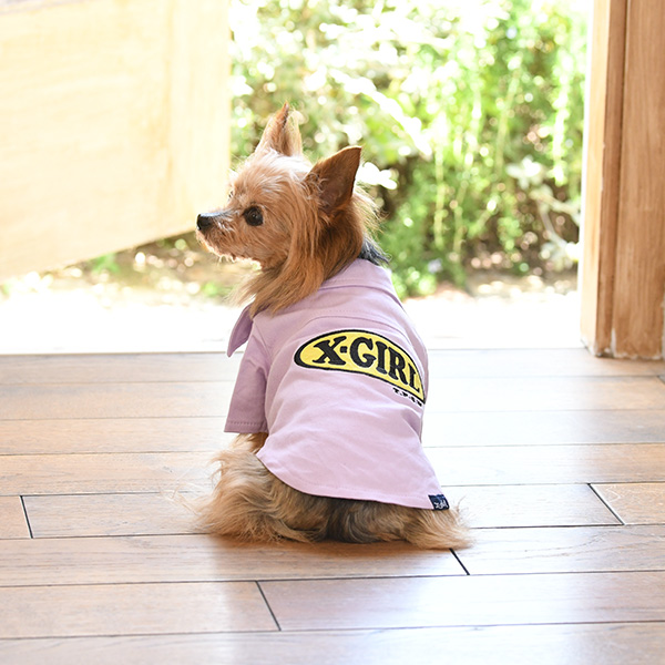 X-girl（エックスガール）オープンカラー シャツ