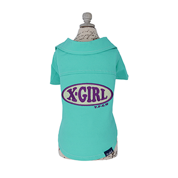X-girl（エックスガール）オープンカラー シャツ 犬服・ドックウェアCalulu(カルル)