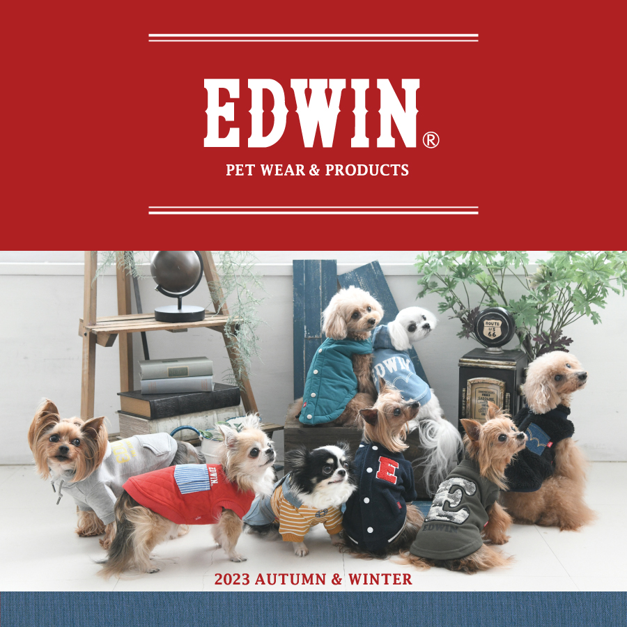2023秋冬 EDWIN（ エドウィン）もちのびEDWIN61パーカー