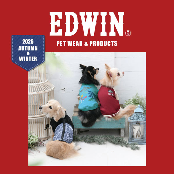 2026新商品 EDWIN( エドウィン)スタジャン風スウェット