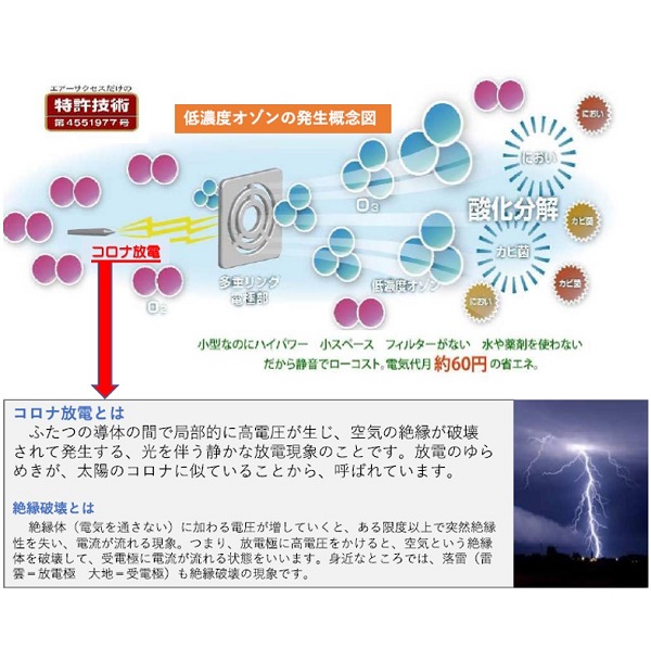消臭・除菌 Air Success POCKET エアーサクセス ポケット｜オゾン発生器
