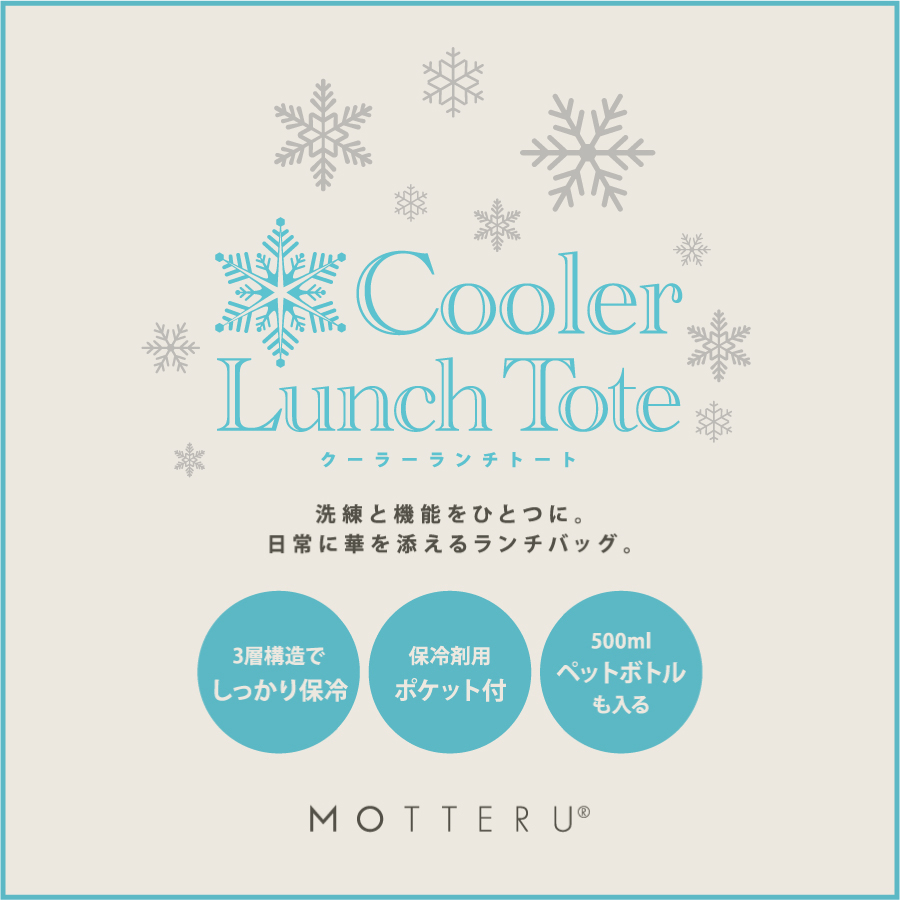 MOTTERU（モッテル）クーラーランチトート