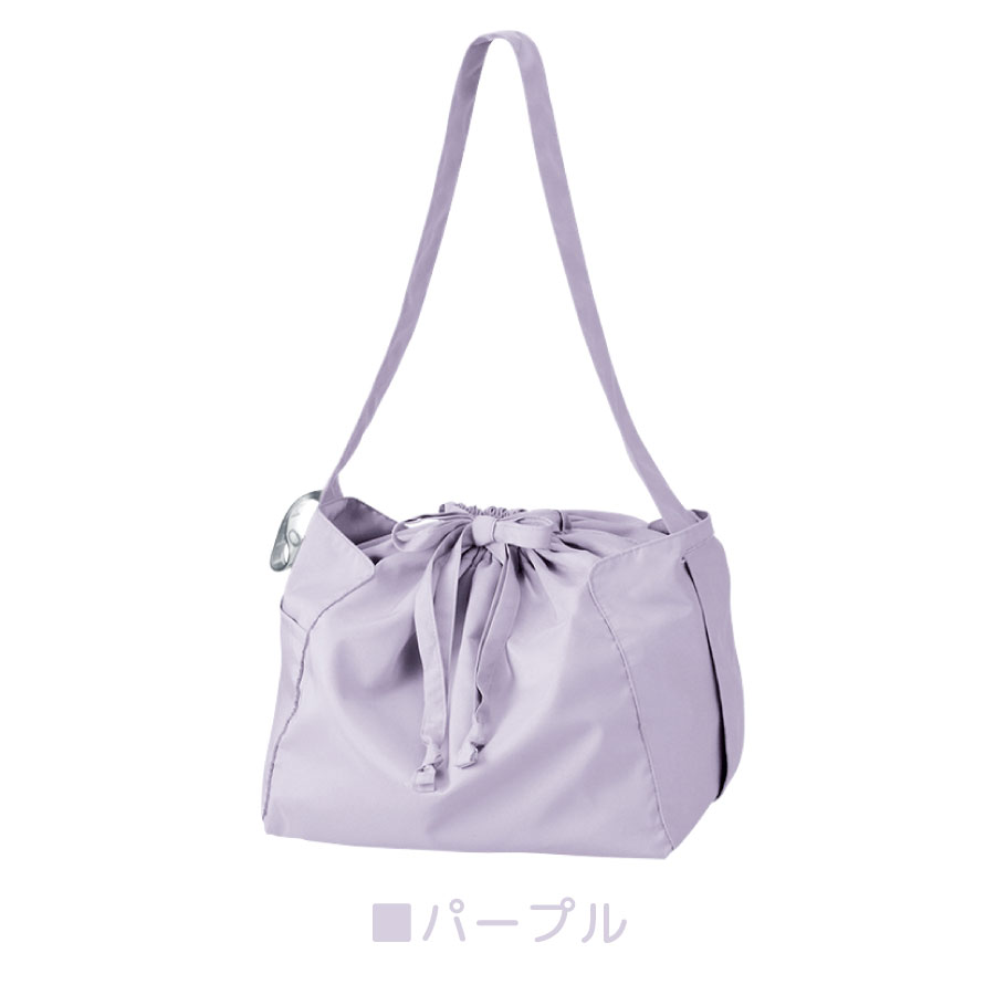 MOTTERU(モッテル)クルリト コンパクトクーラー巾着ショルダーバッグ|全4カラー