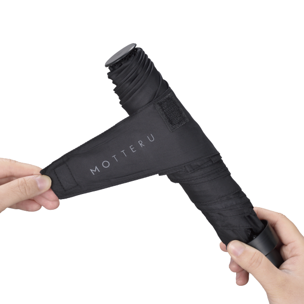 お散歩の必需品｜MOTTERU（モッテル） ITSUMO 軽量スリムボトル折りたたみ傘（晴雨兼用）防水ケース付