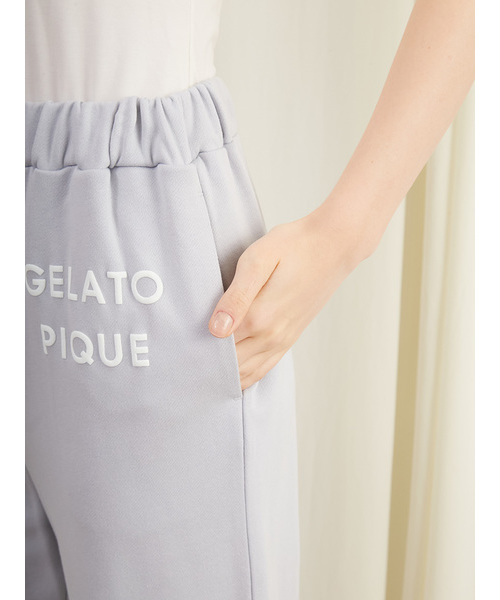 gelato pique（ジェラートピケ）【CAT&DOG】【販路限定商品】【人服】裏毛ロングパンツ｜全3色