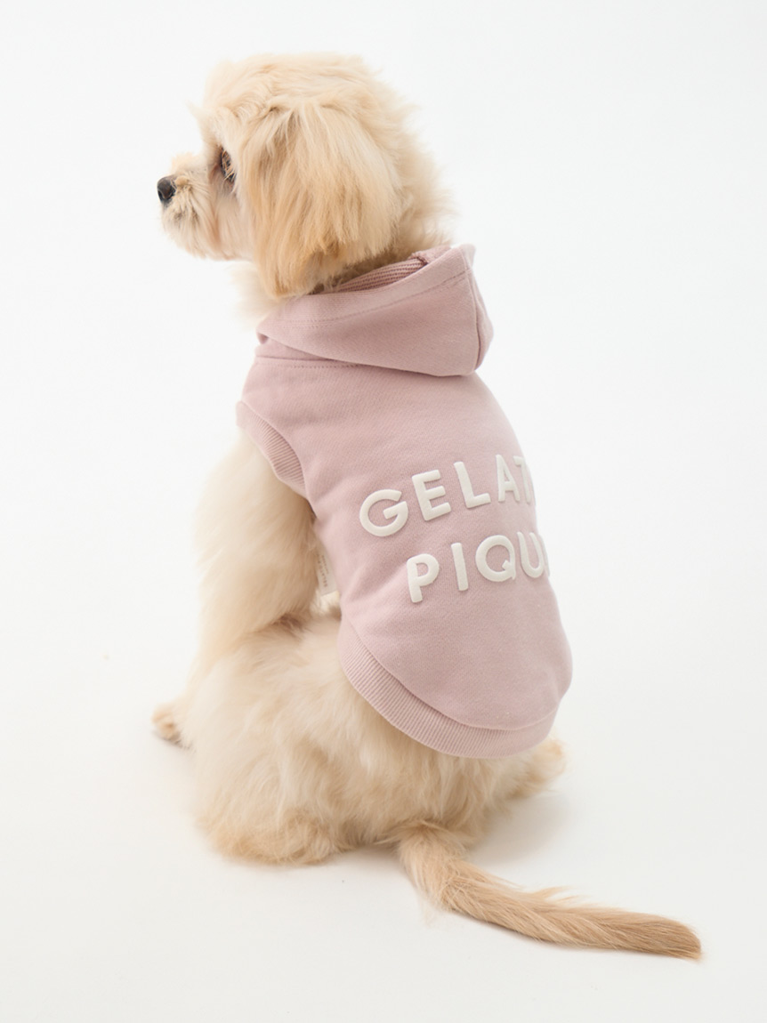 gelato pique（ジェラートピケ）【CAT&DOG】【販路限定商品】裏毛フーディー｜全3色