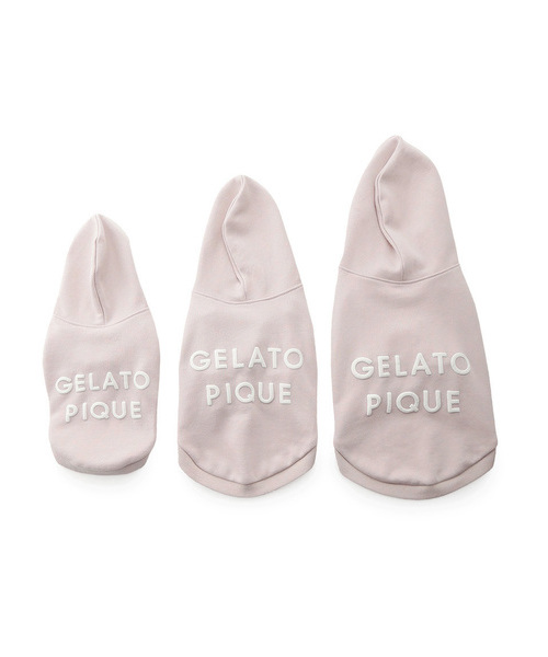 gelato pique（ジェラートピケ）【CAT&DOG】【販路限定商品】裏毛フーディー｜全3色