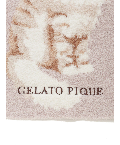 gelato pique（ジェラートピケ）【CAT&DOG】【販路限定商品】ねこ柄ブランケット｜全2色