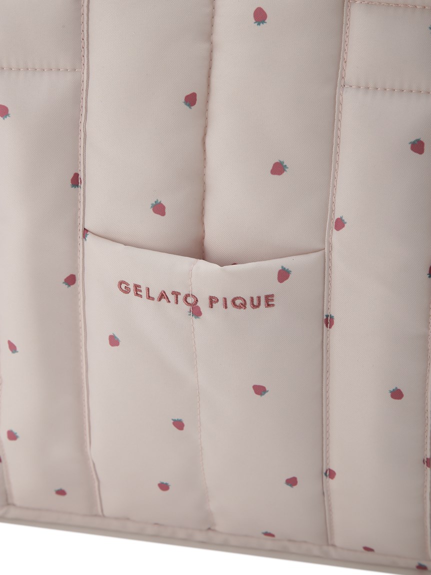 gelato pique（ジェラートピケ）【CAT&DOG】【販路限定商品】モチーフ柄ミニサイズキャリーバッグ