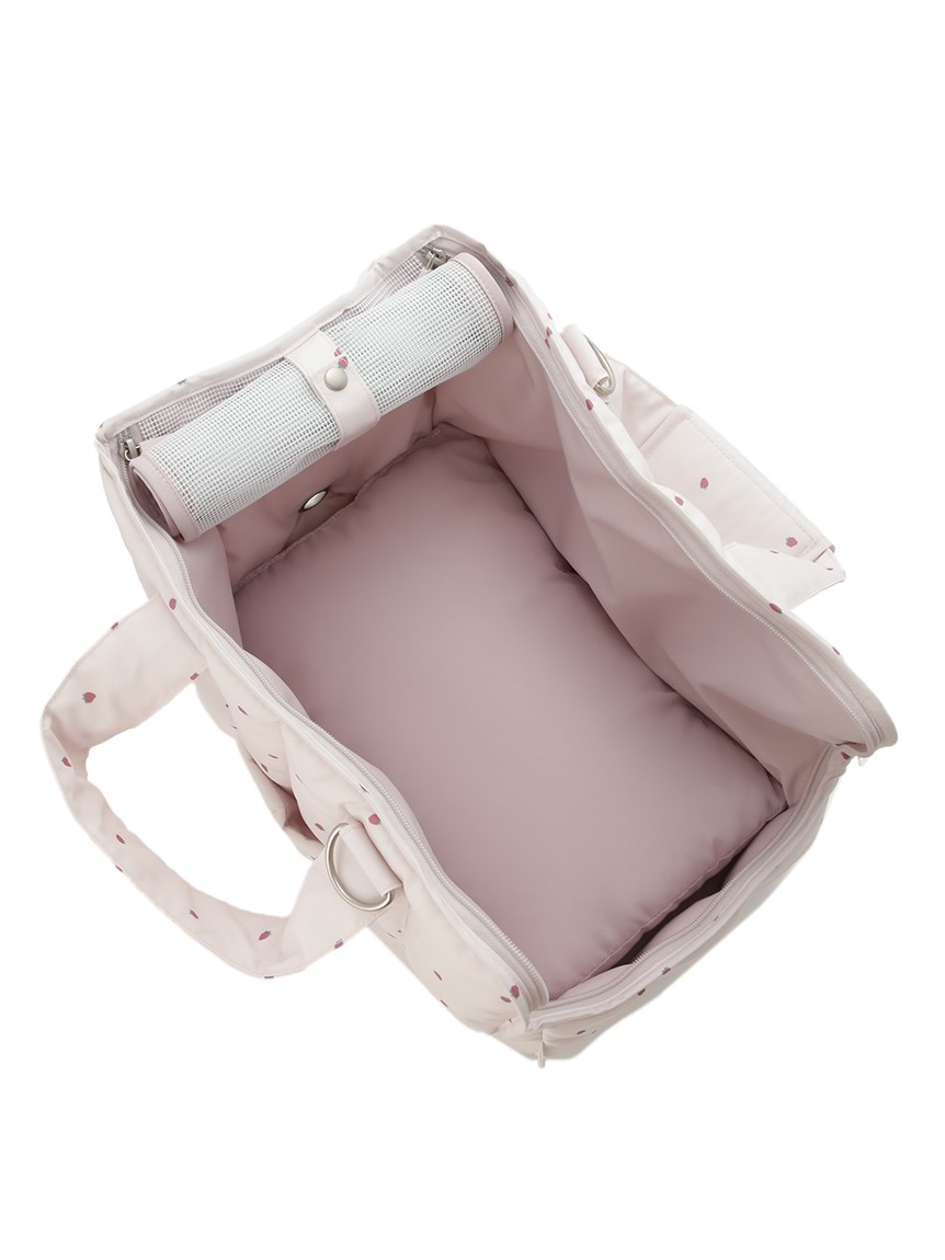 gelato pique（ジェラートピケ）【CAT&DOG】【販路限定商品】モチーフ柄ミニサイズキャリーバッグ
