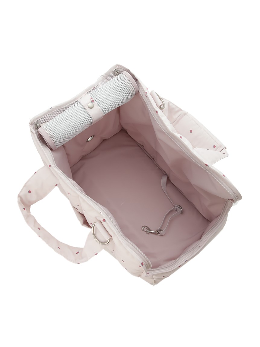gelato pique（ジェラートピケ）【CAT&DOG】【販路限定商品】モチーフ柄ミニサイズキャリーバッグ