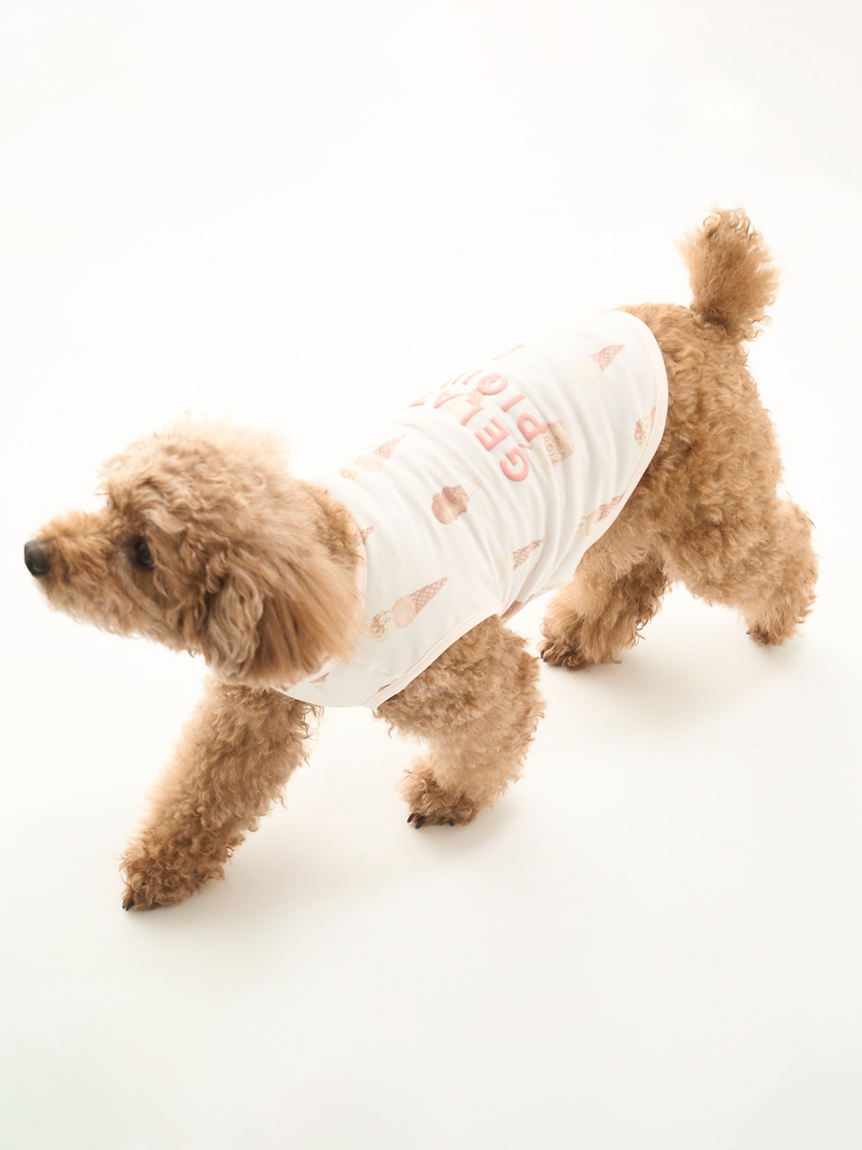 gelato pique（ジェラートピケ）【CAT&DOG】【販路限定商品】アイス柄COOLウェア｜全2色