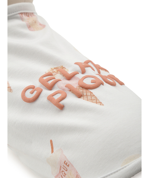 gelato pique（ジェラートピケ）【CAT&DOG】【販路限定商品】アイス柄COOLウェア｜全2色