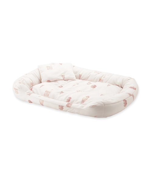 gelato pique（ジェラートピケ）【CAT&DOG】【販路限定商品】アイス柄COOLベッド Mサイズ｜全2色