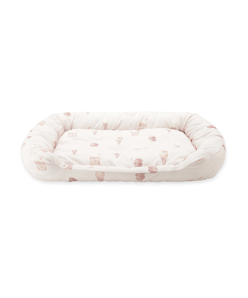 gelato pique（ジェラートピケ）【CAT&DOG】【販路限定商品】アイス柄COOLベッド Mサイズ｜全2色