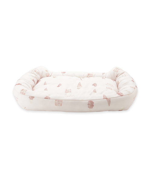 gelato pique（ジェラートピケ）【CAT&DOG】【販路限定商品】アイス柄COOLベッド Mサイズ｜全2色