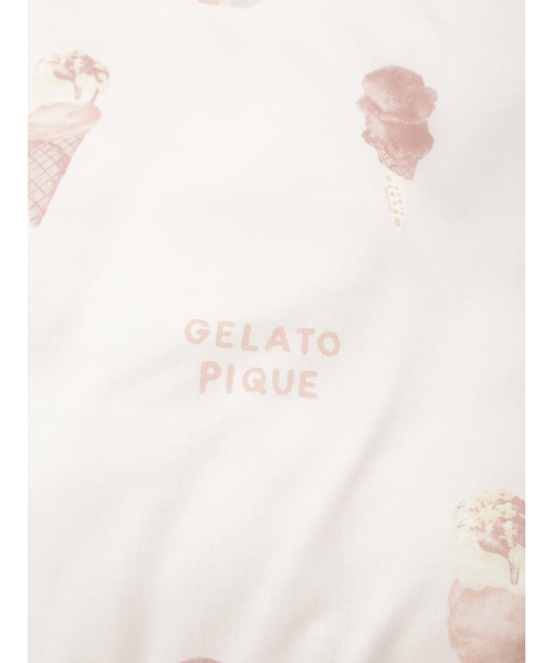 gelato pique（ジェラートピケ）【CAT&DOG】【販路限定商品】アイス柄COOLベッド Mサイズ｜全2色