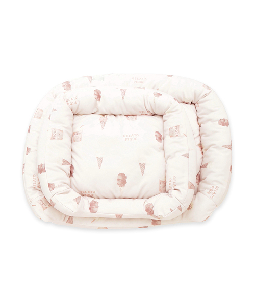 gelato pique（ジェラートピケ）【CAT&DOG】【販路限定商品】アイス柄COOLベッド Mサイズ｜全2色