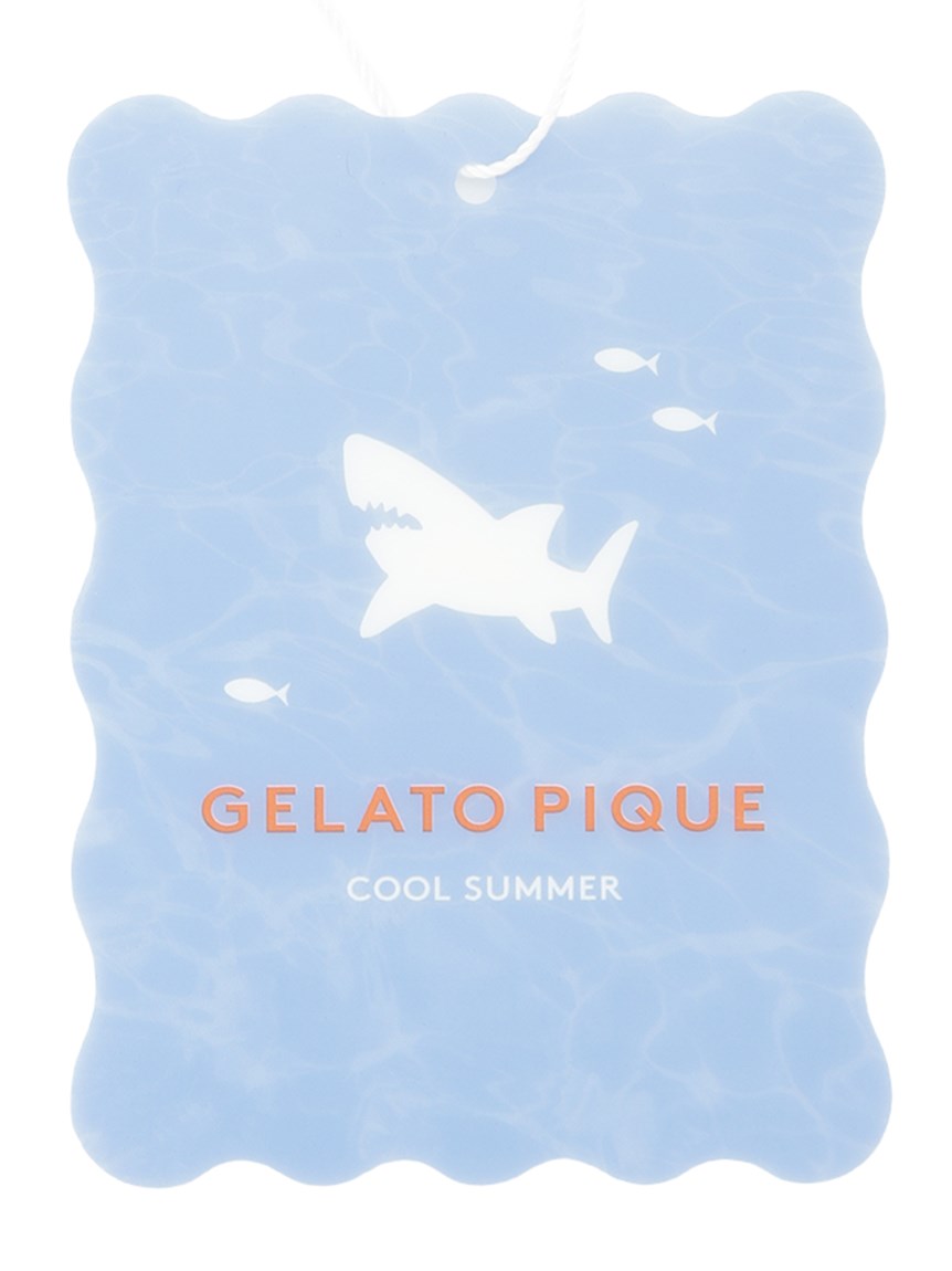 gelato pique（ジェラートピケ）【CAT&DOG】【販路限定商品】スムーズィーシャークハウス