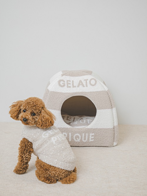 gelato pique（ジェラートピケ）【CAT&DOG】【販路限定商品】ベビモコハウス｜全3色