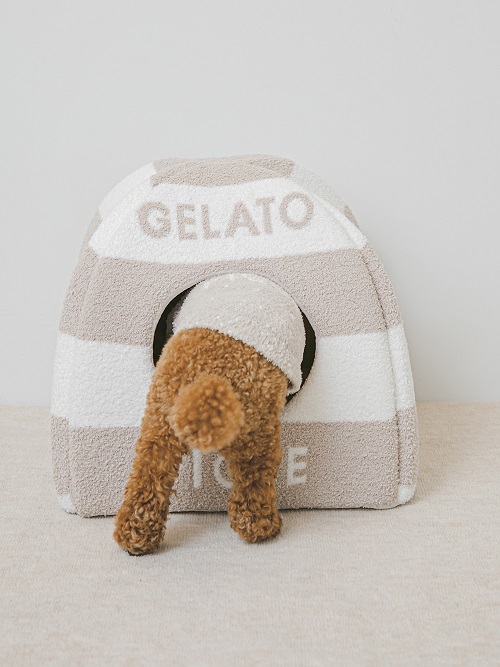 gelato pique（ジェラートピケ）【CAT&DOG】【販路限定商品】ベビモコハウス｜全3色