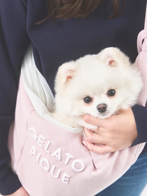 gelato pique（ジェラートピケ）【CAT&DOG】【販路限定商品】裏毛スリング｜全2色