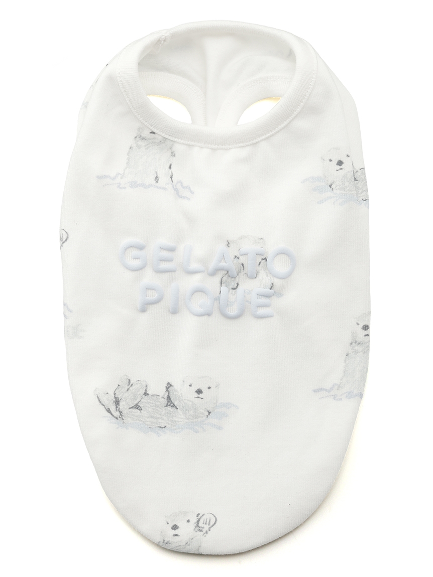 gelato pique（ジェラートピケ）【CAT&DOG】【販路限定商品】ラッコ柄ウェア｜全2色