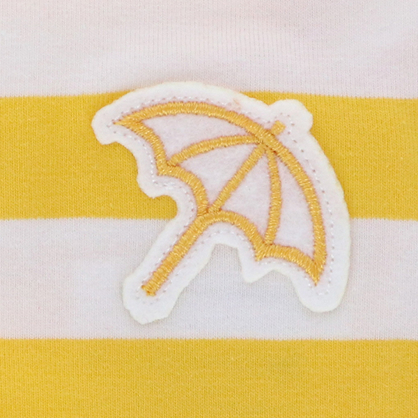 2023春夏 Arnold Palmer（アーノルドパーマー）ワッペン付きハイネックボーダーTシャツ