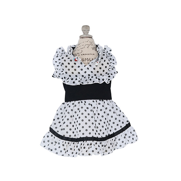 2022 ANNA SUI(アナ スイ)ドット柄シフォンワンピース | 犬服・ドックウェアCalulu(カルル)