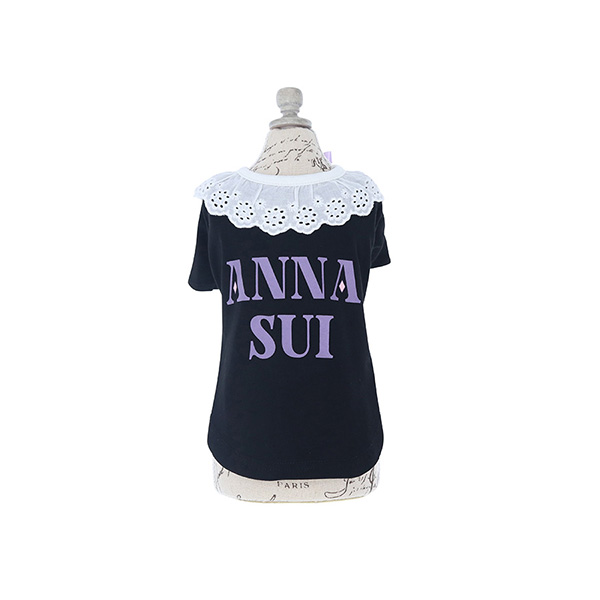 2022 ANNA SUI（アナ スイ）襟付きロゴTシャツ