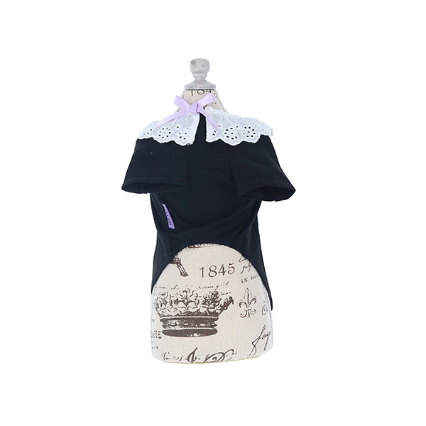 【パピー・超小型犬用】ANNA SUI（アナ スイ）襟付きロゴTシャツ