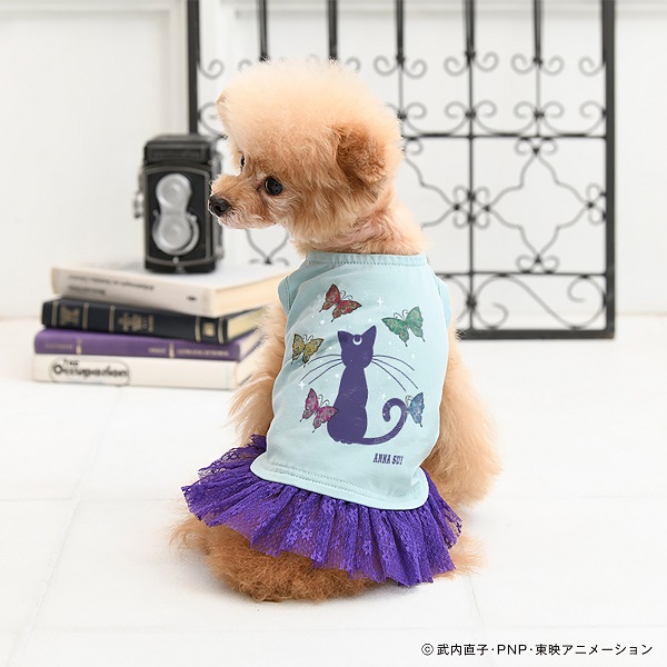 美少女戦士セーラームーン Anna Sui ペットウェア ルナレースワンピース 犬服 ドックウェアcalulu カルル