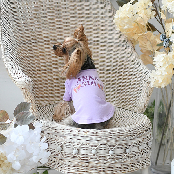 【パピー・超小型犬用】ANNA SUI（アナ スイ）ボヘミアンロゴＴシャツ