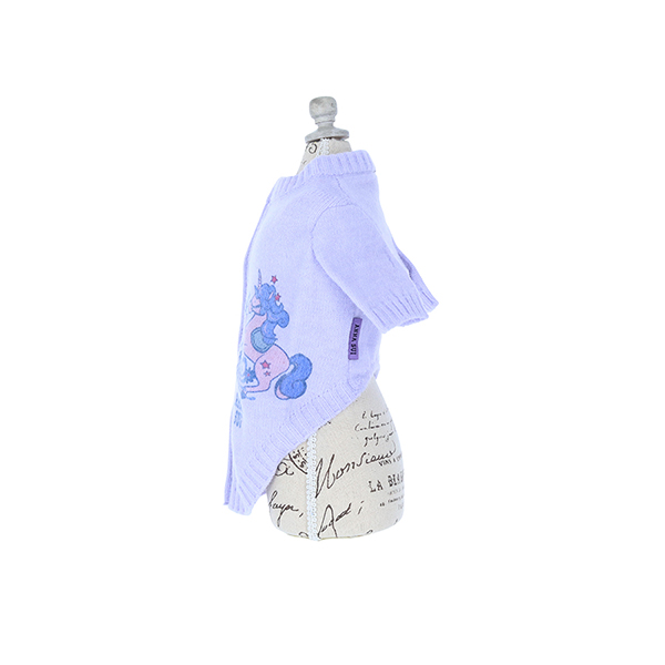 【パピー・超小型犬用】ANNA SUI（アナ スイ）ユニコーンニットカーディガン