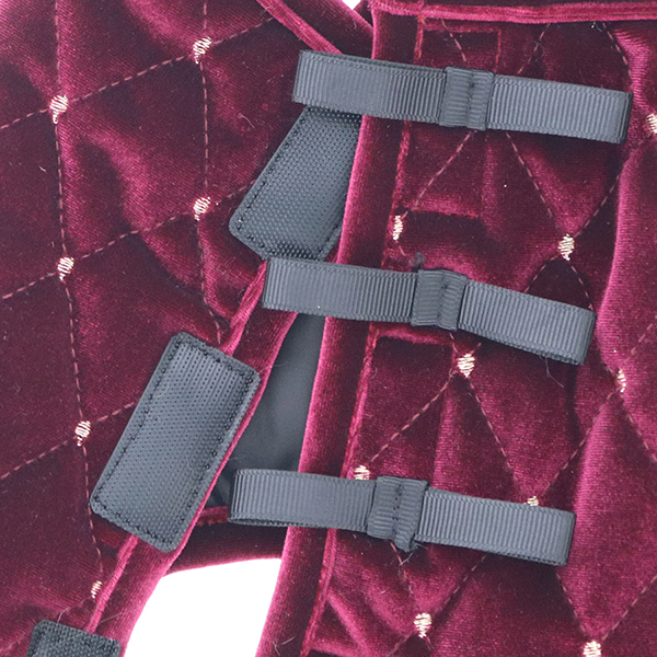 2022 ANNA SUI（アナ スイ）ベロアキルティングベスト