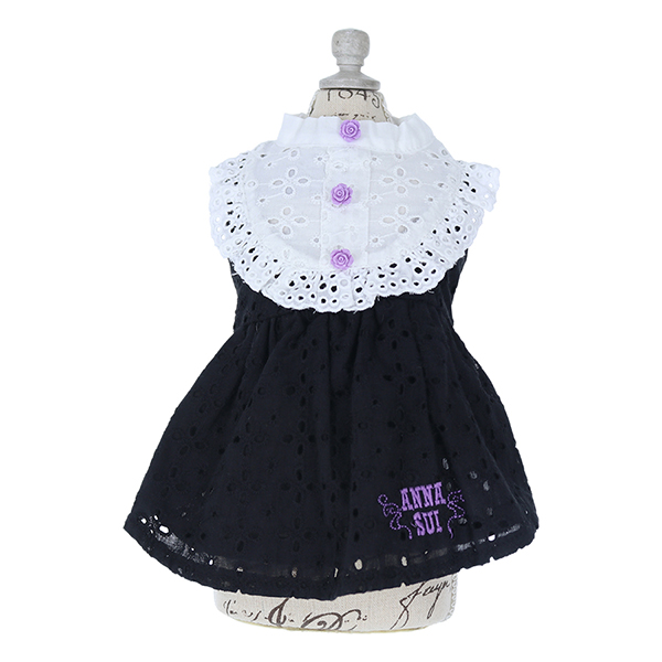 ANNA SUI（アナ スイ）アイレットフリルワンピース