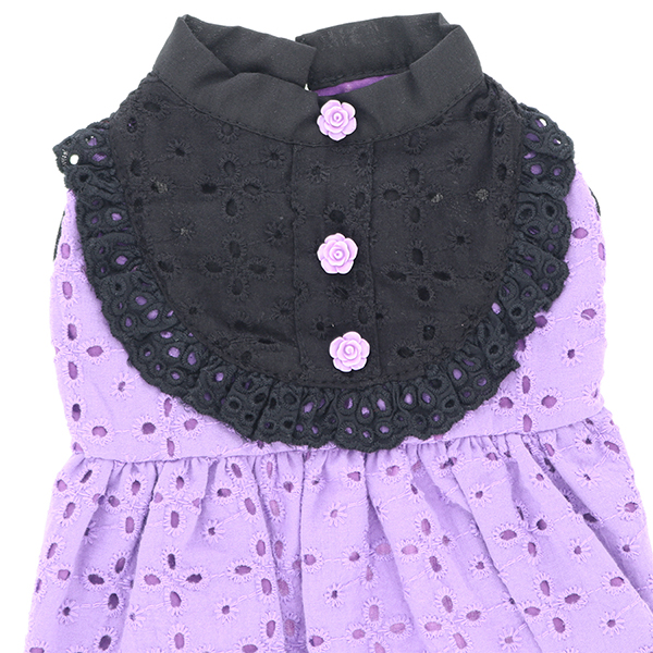 ANNA SUI（アナ スイ）アイレットフリルワンピース