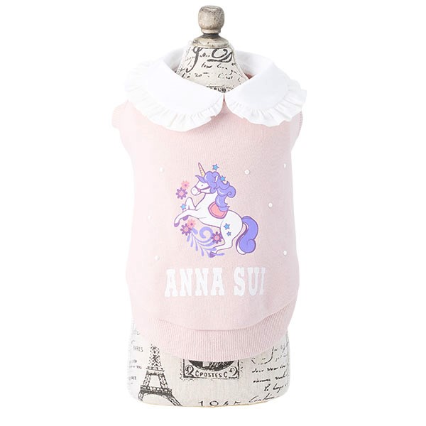 ANNA SUI（アナ スイ）ユニコーン襟付きプルオーバー