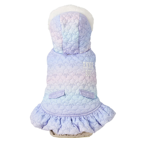 ANNA SUI（アナ スイ）バタフライ柄キルティンググラデベスト